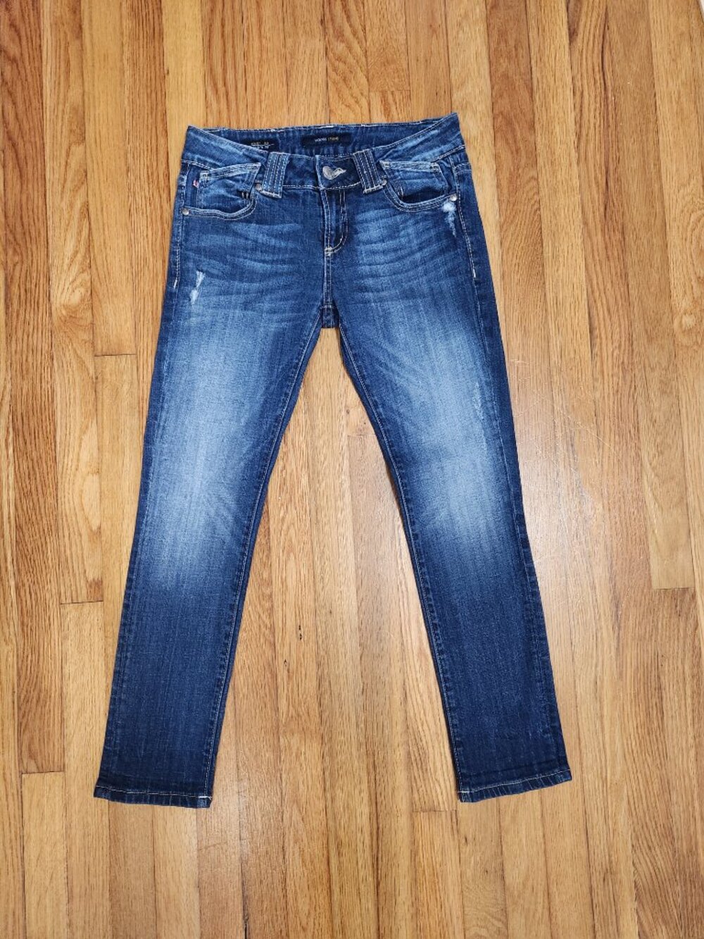 Vigoss Studio P6158A Skinny Jeans Size 28 Low Rise Distressed